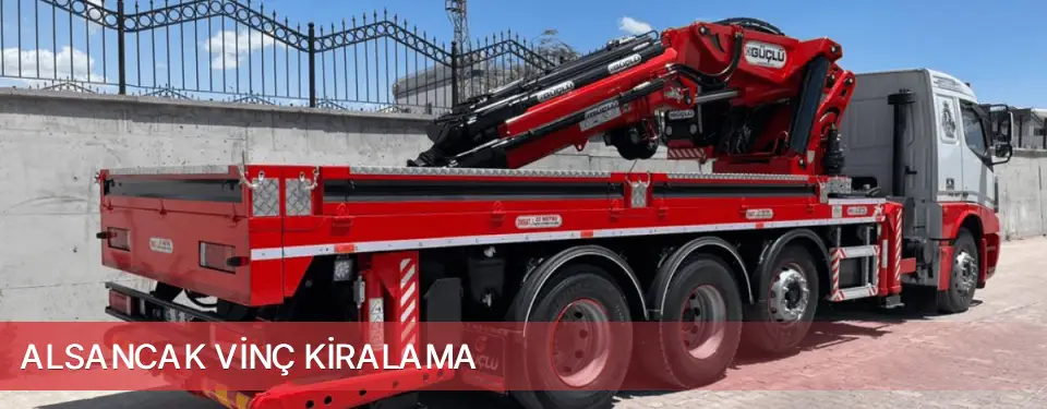 Alsancak İlçemi Vinç Kiralama